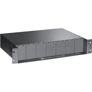 TP-Link TL-FC1420 2U Rack-mountable Rack Mount Enclosure for Media Converter - 482.60 mm Rack Width - 2U - 14 x Bay(s) - 1