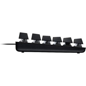 Logitech G G413 Rugged Gaming Keyboard - Cable Connectivity - USB 2.0 Interface - LED - English (US) - QWERTY Layout - Bla