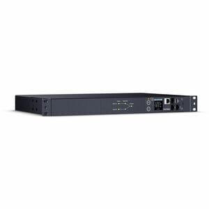 CyberPower Switched ATS PDU PDU44001 10-Outlets PDU - Switched - NEMA 5-15P - 10 x NEMA 5-15R - 120 V AC - Network (RJ-45)