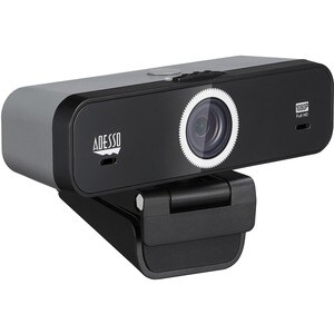 Adesso CyberTrack K1 Webcam - 2.1 Megapixel - 30 fps - USB 2.0 - 1920 x 1080 Video - CMOS Sensor - Fixed Focus - 120° Angl