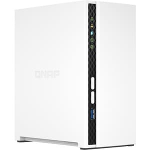 QNAP TS-233 2 x Total Bays SAN/NAS Storage System - 4 GB Flash Memory Capacity - ARM Cortex A15 2 GHz - 2 GB RAM Tower - 0
