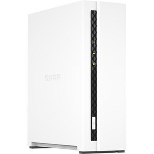 QNAP TS-133 1 x Total Bays SAN/NAS Storage System - 4 GB Flash Memory Capacity - ARM Cortex A55 1.80 GHz - 2 GB RAM Tower 