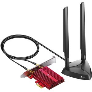 TP-Link Archer TXE75E AXE5400 Triband Wi-Fi/Bluetooth-Kombi-Adapter für Desktop Computer, Spielecontroller, Kopfhörer, Tas