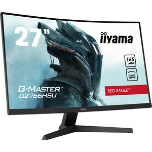 iiyama G-MASTER Red Eagle G2766HSU-B1 27 Zoll Class Full HD Gekrümmter Bildschirm Gaming-LCD-Monitor - 16:9 Format - Matts
