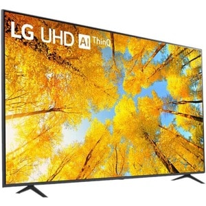 LG UQA 75UQ7590PUB 75" Smart LED-LCD TV - 4K UHDTV - Gray, Black - HDR10, HLG - Direct LED Backlight - Google Assistant, A