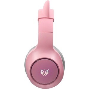 Audifono Gamer Sonorous HS750 Over-Ear 3.5 mm + Dual Estereo 2.0 Rgb Almoadillas Intercambiables Tela y Piel Orejas de Gat