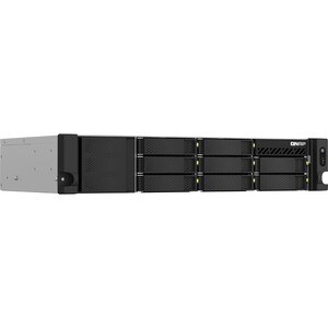 QNAP TS-873AEU-RP-4G SAN/NAS Storage System - Ryzen V1500B Quad-core (4 Core) 2.20 GHz - 8 x HDD Supported - 0 x HDD Insta