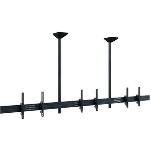 HAGOR comPROnents Deckenhalterung für Menüboard, Display - Schwarz - 3 Unterstützte(r) Display(s)Bildschirmgr�ße: 116,8 cm