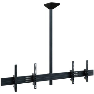 HAGOR comPROnents Deckenhalterung für Menüboard, Display - Schwarz - 2 Unterstützte(r) Display(s)Bildschirmgröße: 116,8 cm