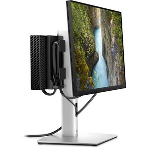 Dell MFS22 Height Adjustable All in One Stand - 48.3 cm (19") to 68.6 cm (27") Screen Support - 5.81 kg Load Capacity - 38