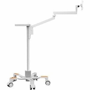 CTA Digital Medical VESA Compatible Articulating Arm Rolling Floor Stand - 33 lb Load Capacity - Floor - Metal