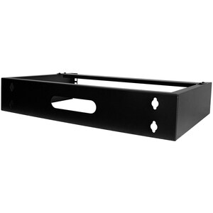 StarTech.com Staffa Rack 19" 2U - Profondità 35 cm - Supporto Rack 19" 2U per Patch Panel, Dispositivi IT/AV e Switch; Por