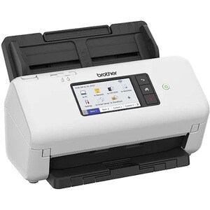 Scanner à alimentation feuille à feuille Brother 4700W - Résolution Optique 600 dpi - Couleur 24 bit - Échelle des Gris 8 