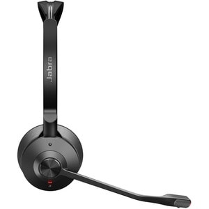 Jabra Engage 55 Wireless On-ear Stereo Headset - Black - Binaural - Open - 15000 cm - DECT - 40 Hz to 16 kHz - Noise Cance