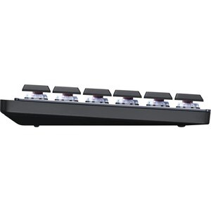 Logitech Master Keyboard - Wireless Connectivity - USB Interface - English (UK) - QWERTY Layout - Graphite - Mechanical/MX