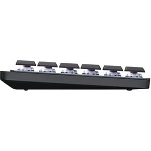 Logitech MX Mechanical Keyboard - Wireless Connectivity - French - AZERTY Layout - Graphite Grey - Tactile Optical Keyswit