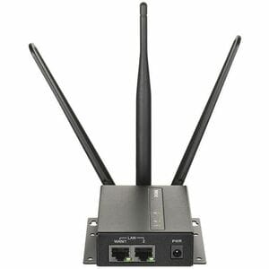 D-Link DWM-313 Wi-Fi 4 IEEE 802.11b/g/n 2 SIM Ethernet, Cellular Wireless Router - 4G - GSM 900, GSM 1800, UMTS 900, UMTS 