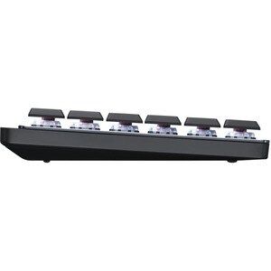 Logitech MX Mechanical Teclado - Sem fios Conectividade - Inglês (EUA) - QWERTY Layout - Cinzento - Mecânica/MX Interrupto
