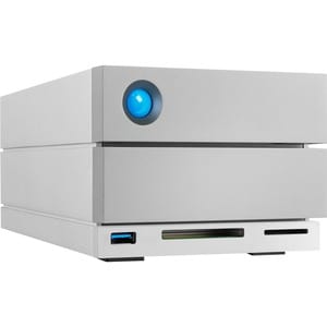 Seagate 2big Dock 2 x Total Bays DAS Storage System - 28 TB HDD - 28 TB Installed HDD Capacity - Thunderbolt 3