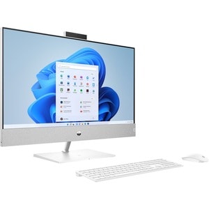 HP Pavilion All-in-One Computer - Intel Core i5 i5-12400T - 8 GB - 256 GB SSD - 68.6 cm (27") Full HD - White - Intel H670