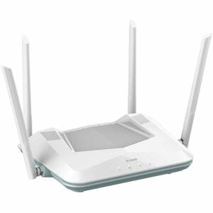 D-Link EAGLE PRO AI R32 Wi-Fi 6 IEEE 802.11 a/b/g/n/ac/ax Ethernet Wireless Router - Dual Band - 2.40 GHz ISM Band - 5 GHz