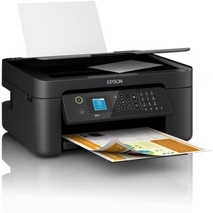 Epson WorkForce WF-2910DWF Wireless Inkjet Multifunction Printer - Colour - Copier/Fax/Printer/Scanner - 33 ppm Mono/18 pp