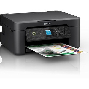 Epson Expression Home XP-3200 Wireless Inkjet Multifunction Printer - Colour - Black - Copier/Printer/Scanner - 33 ppm Mon