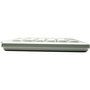 CHERRY Ultraslim G84-4420 Keyboard - Cable Connectivity - USB Interface - Trackball - English (US) - Light Grey - TAA Comp