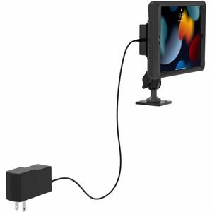 CTA Digital Vehicle Dash Mount Kit with Wireless Inductive Charging Case - 75 x 75, 100 x 100 - VESA Mount Compatible - Ru