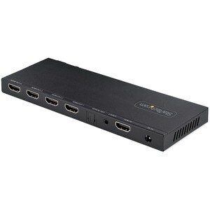 StarTech.com Signal Splitter - Metal - 3840 × 2160 - 1 x HDMI In - 4 x HDMI Out - USB