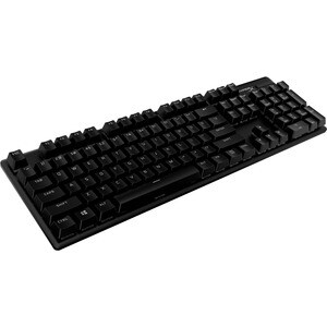 HyperX Gaming Keyboard - Cable Connectivity - LED - English (US) - Black - Mechanical Keyswitch