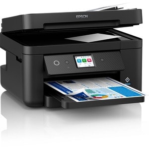 Epson WorkForce WF-2960DWF Wireless Inkjet Multifunction Printer - Colour - Copier/Fax/Printer/Scanner - 33 ppm Mono/20 pp