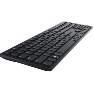 Dell Wireless Keyboard US English - KB500 - Retail Packaging - Wireless Connectivity - RF - 2.40 GHz - Volume Down, Volume