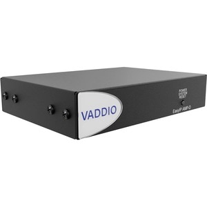 Vaddio EasyIP AMP D Amplifier - 25 W RMS - Black - TAA Compliant - Ethernet