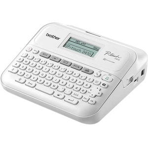 Brother P-touch PTD410 Electronic Label Maker - Thermal Transfer - 20 mm/s Mono - 15 Fonts - 7, 15, 13 Font Size - 180 dpi