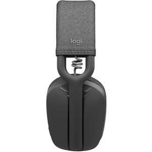 Logitech Zone Vibe 100 Wireless Over-the-head, On-ear Headset - Graphite - Binaural - Circumaural - 3000 cm - Bluetooth - 