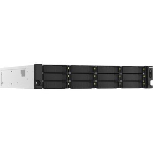 QNAP TS-h1887XU-RP-E2334-16G 18 x Gesamtzahl Einschübe SAN/NAS-Speichersystem - 5 GB Größe Flash-Speicher Xeon E-2334 Quad