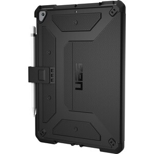 Urban Armor Gear Metropolis Estojo para Apple iPad (7ª Geração) Tablet - Preto - Impacto resistente, Resistente a quedas