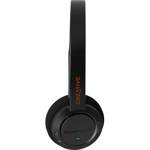 Sound Blaster JAM V2 Wired/Wireless On-ear Stereo Headset - Black - Binaural - Ear-cup - 15 m (590.55") - Bluetooth - 20 H