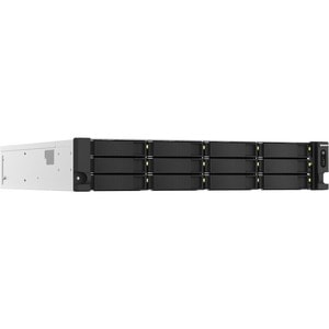 QNAP TS-h1887XU-RP-E2334-16G 18 x Total Bays SAN/NAS Storage System - 5 GB Flash Memory Capacity Xeon E-2334 Quad-core (4 