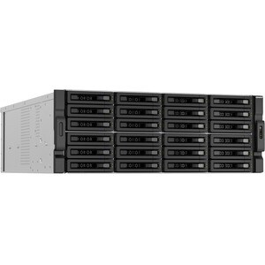 QNAP TS-h3087XU-RP-E2378-64G 30 x Total de compartimentos Sistema de armazenamento SAN/NAS - 5 GB Flash Memory Capacity Xe