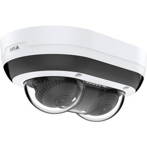 AXIS P4707-PLVE 5 Megapixel Network Camera - Color - Dome - White, Black - 49.21 ft Infrared Night Vision - Zipstream, H.2