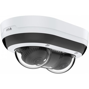 AXIS Panoramic P4705-PLVE 2 Megapixel Outdoor Full HD Network Camera - Color - White, Black - 49.21 ft Infrared Night Visi