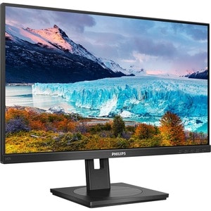 Philips 242S1AE 24" Class Full HD LCD Monitor - 16:9 - Textured Black - 60.5 cm (23.8") Viewable - In-plane Switching (IPS