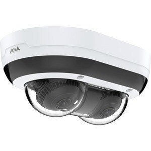 AXIS P4707-PLVE 5 Megapixel Network Camera - Colour - Dome - White, Black - 15 m Infrared Night Vision - Zipstream, H.264,