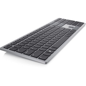 Dell KB700 Keyboard - Wireless Connectivity - USB Interface - Hungarian - QWERTZ Layout - Black, Grey - Scissors Keyswitch