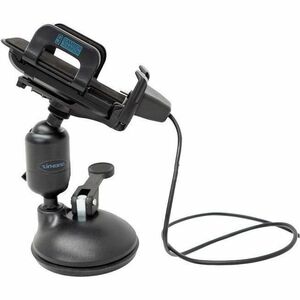 Gamber-Johnson Kabelgebundenes Cradle für Handgerät, Telefon - Ladefunktion - Synchronisierfähigkeit - USB-Typ C - Robust