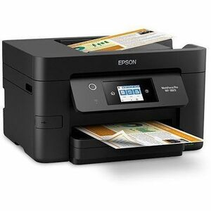 Epson WorkForce Pro WF-3823 Wireless Inkjet Multifunction Printer - Color - Copier/Fax/Printer/Scanner - 4800 x 2400 dpi P