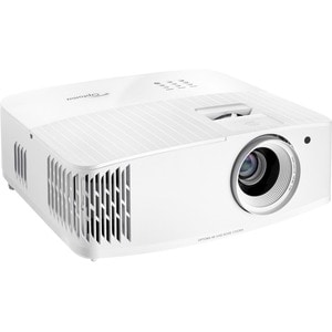 Optoma UHD35x 3D DLP Projector - 16:9 - White - High Dynamic Range (HDR) - Front - 2160p - 4000 Hour Normal Mode - 10000 H