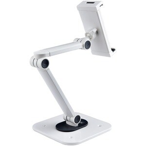 StarTech.com Adjustable Tablet Stand for Desk, Up to 1kg, Universal Tablet Stand Holder Desk/Wall, Ergonomic Articulating 